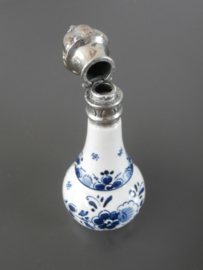 Parfumflacon 1955, delftsblauw met zilver