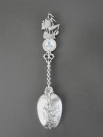 Zeldzame lepel met medaillon van  DPF, 1929