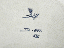 Plantenschaaltje 1906, DePorceleyne Fles