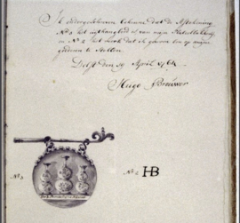 641; Koe, 'De Drie Porceleyne Flessies' 1761-1777