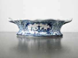 Zeldzaam bloemenmandje 1892, DePorceleyne Fles