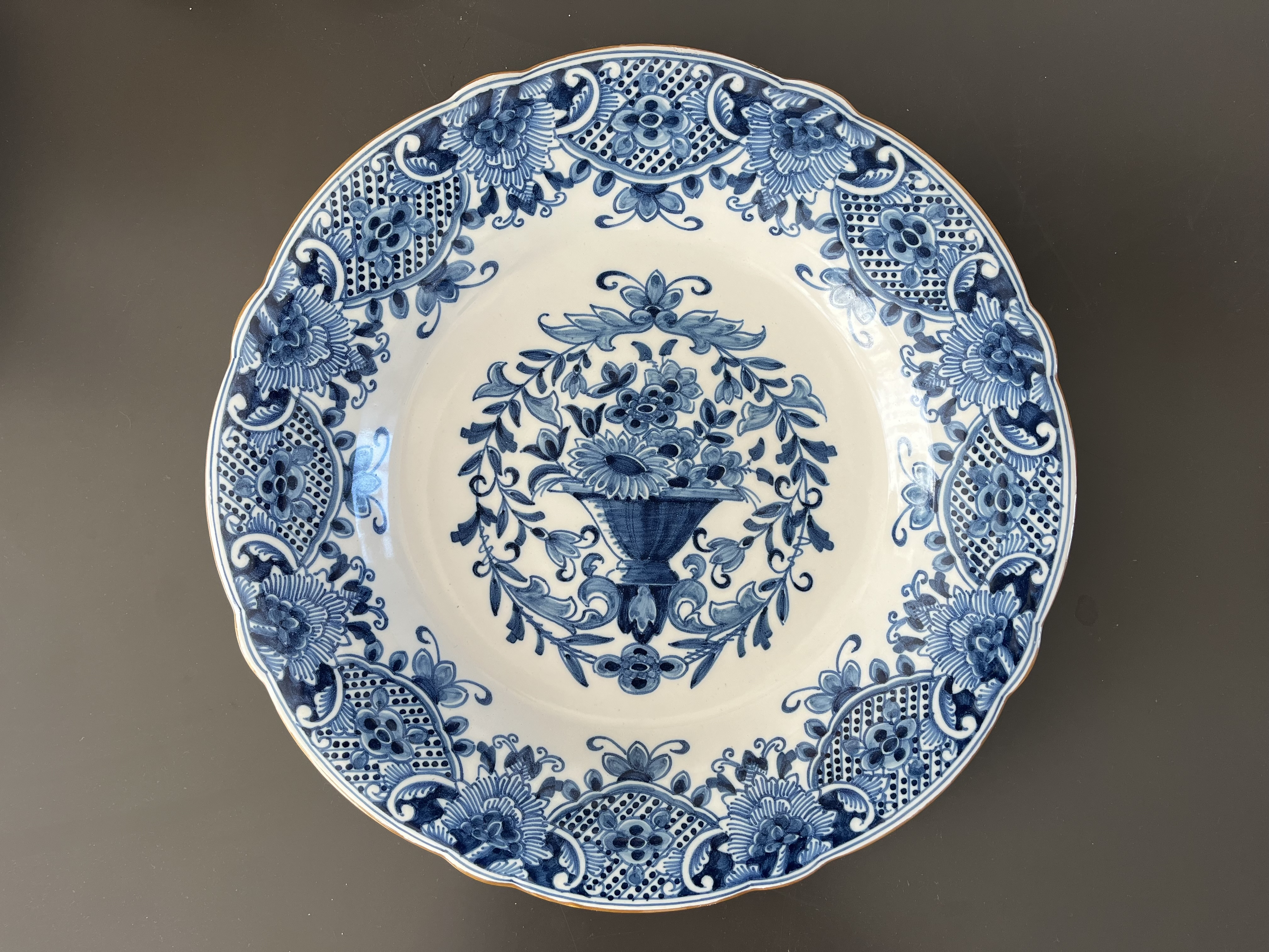 Wandschotel ca 1940-1960, Tichelaar Makkum