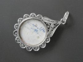 Aparte hanger met molenlandschap