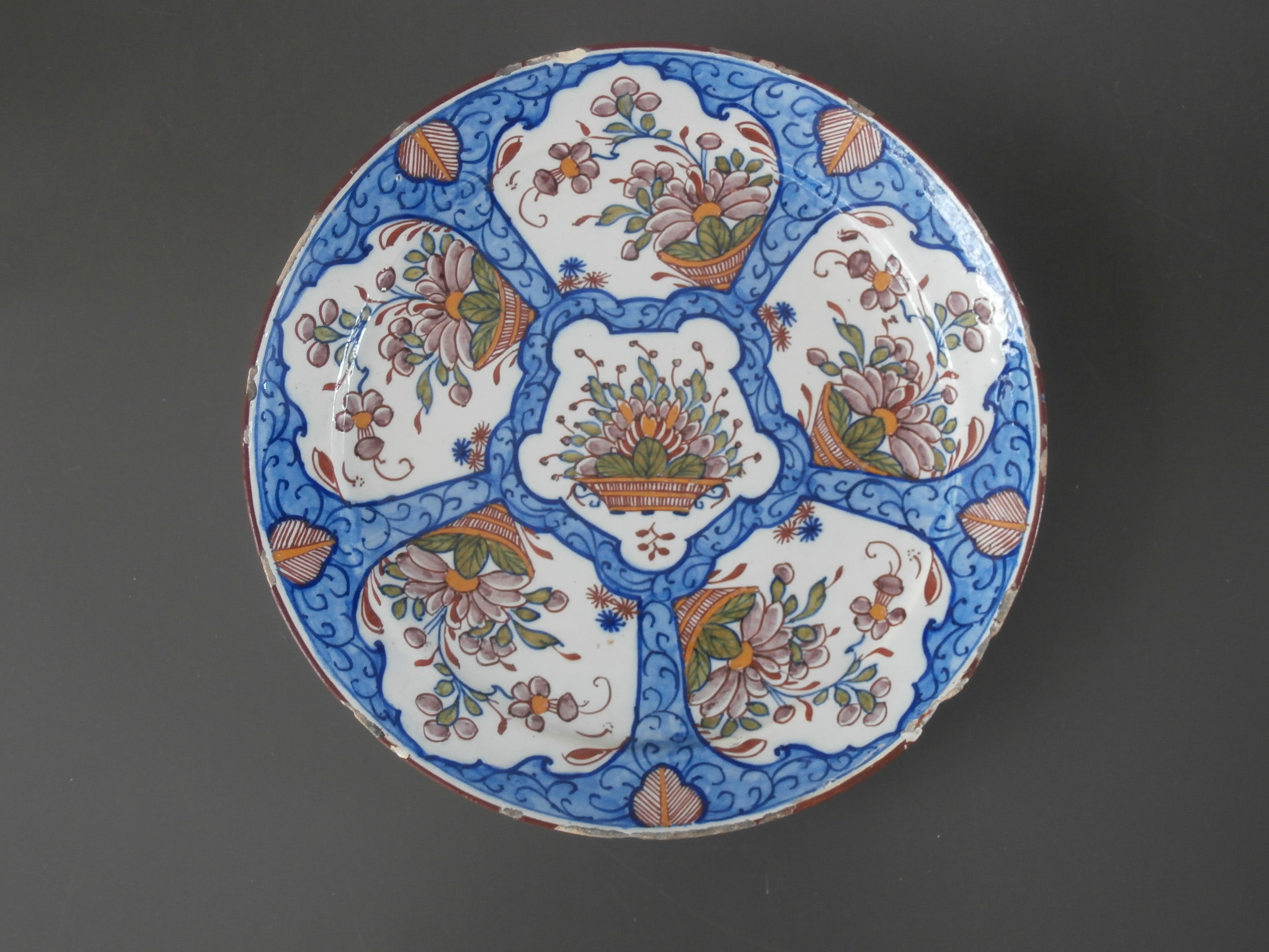 Bord, 'De Drie Posteleyne Astonne' 1655-1804
