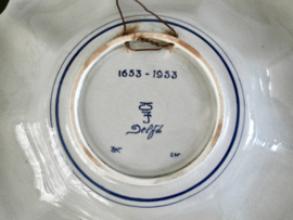 Gelobde herdenkings-plooischotel 36 cm, 1953