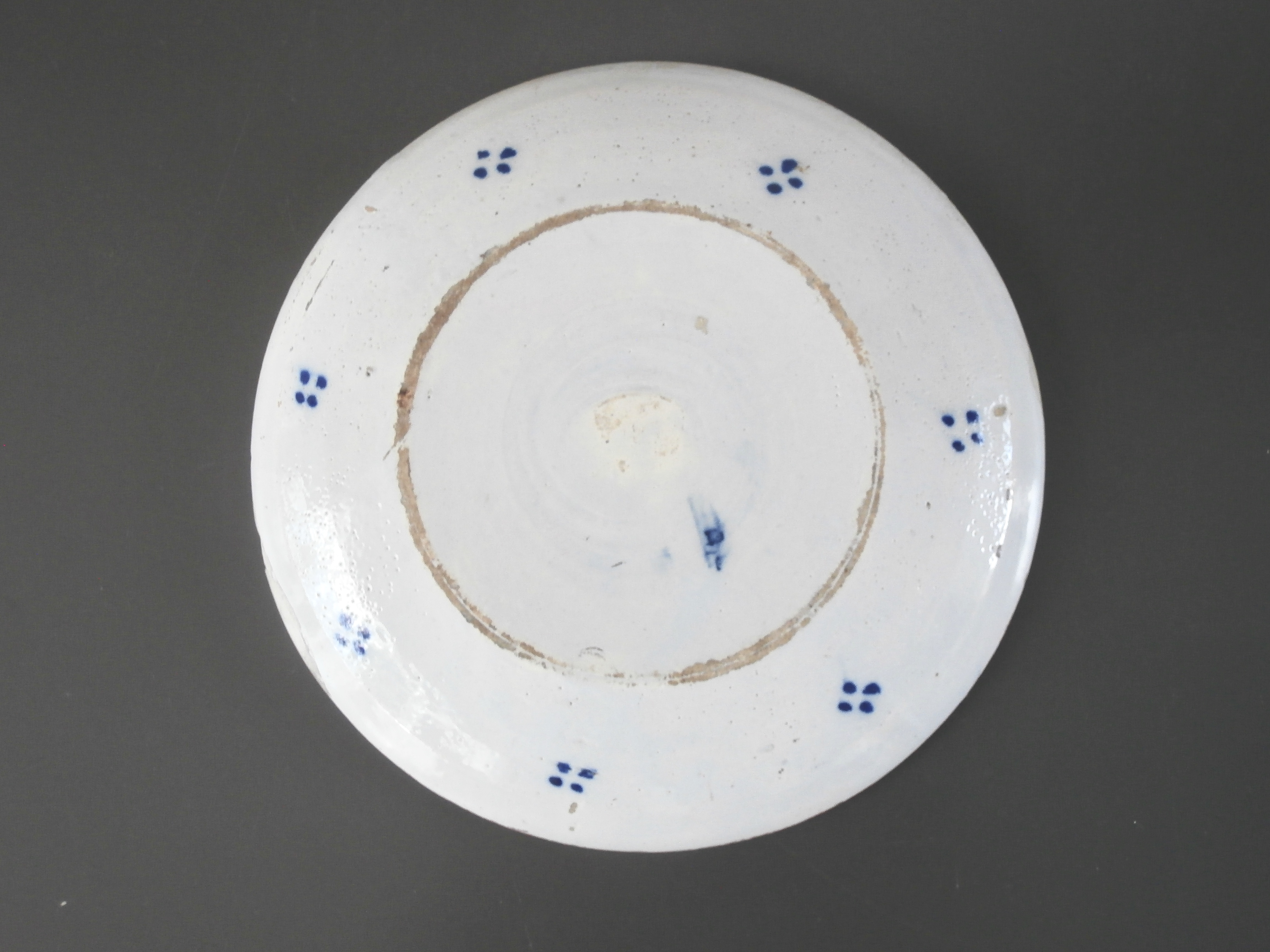 Bord, 'De Drie Posteleyne Astonne' 1655-1804