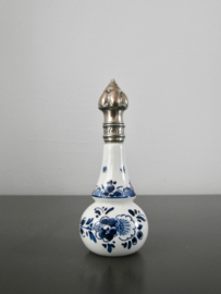 Parfumflacon 1955, delftsblauw met zilver