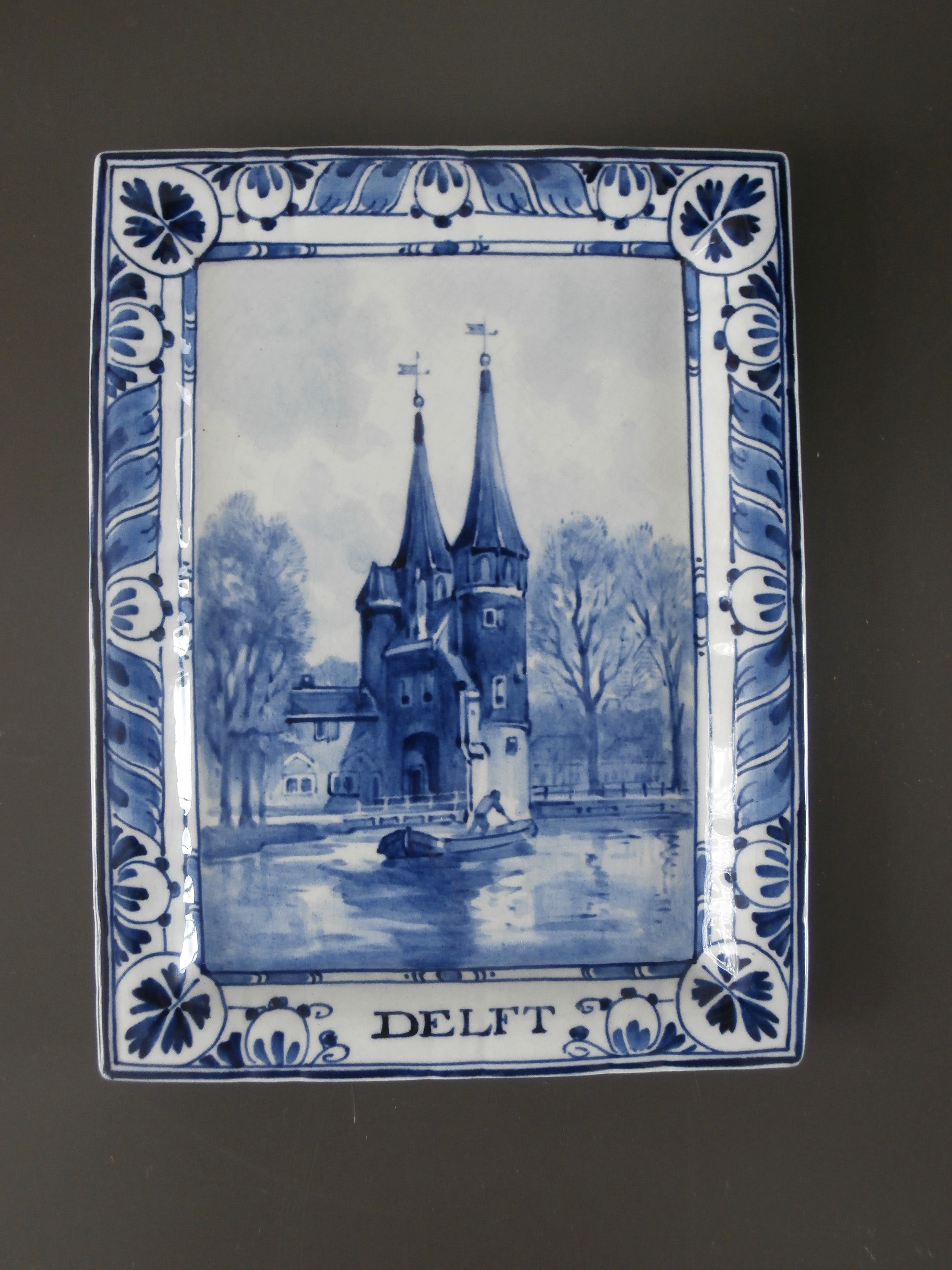 Wandplaatje DELFT, 1912, De Porceleyne Fles