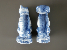 556; Hond & poes,  Gebr Tichelaar, Makkum