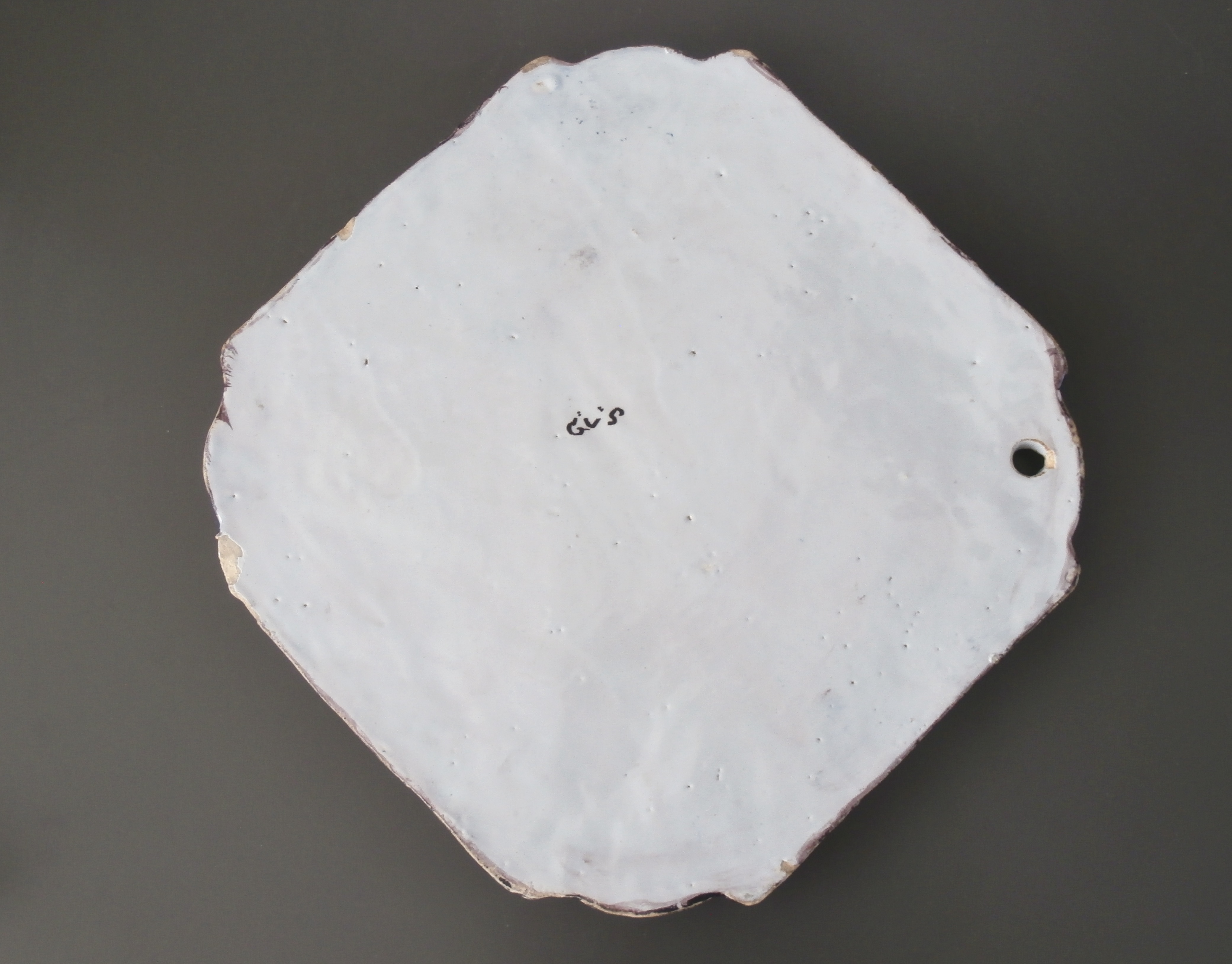 627; Plaque,  Het oude Moriaanshooft