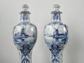 Stel Jugendstil vazen 1900,  DPF
