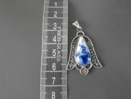 Tulpvormige hanger, filigrain