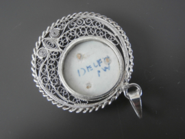Ronde filigrain hanger