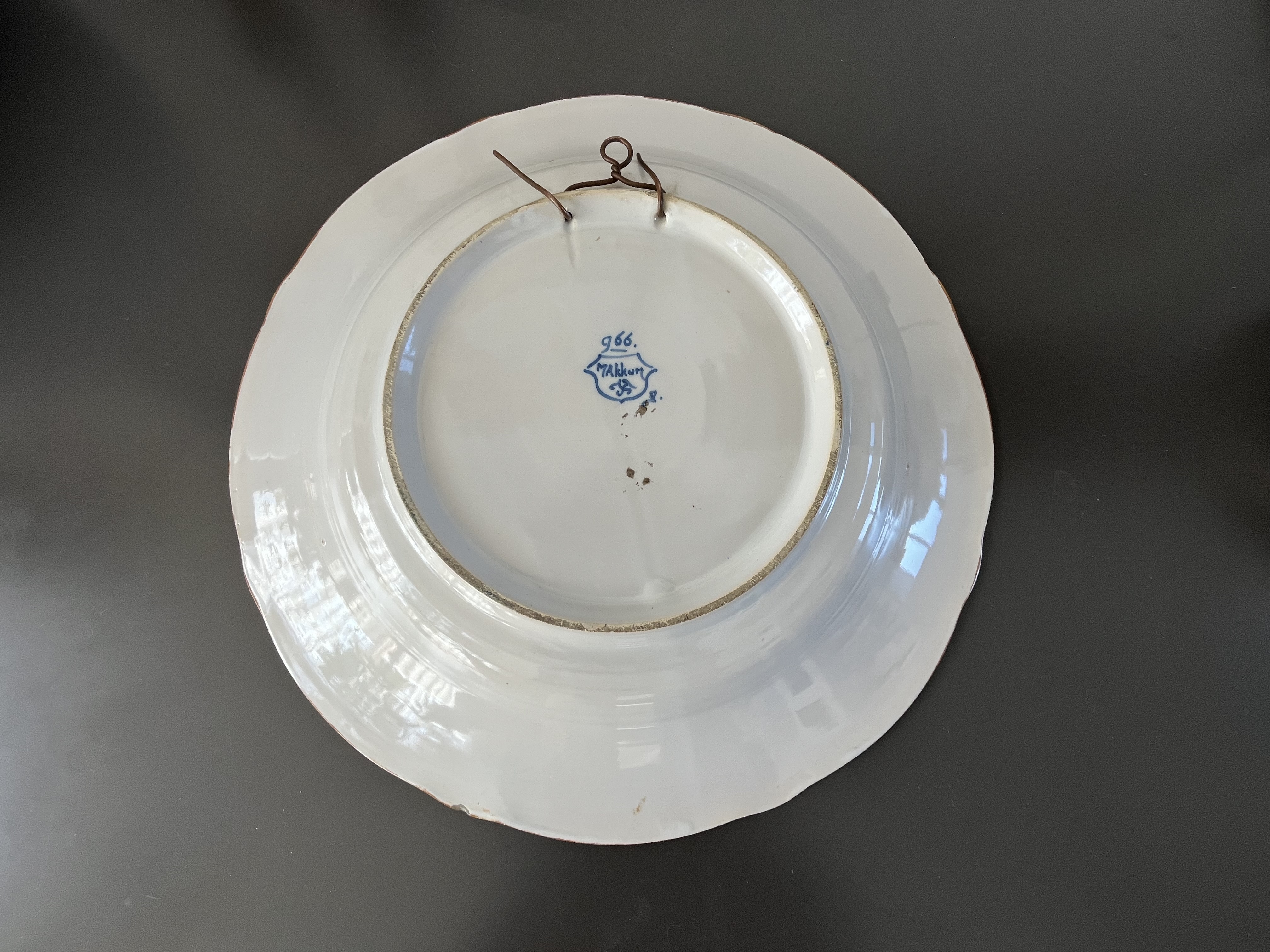 Wandschotel ca 1940-1960, Tichelaar Makkum