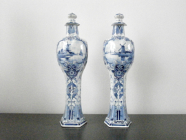 Stel Jugendstil vazen 1900,  DPF