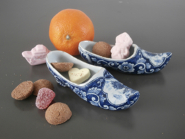 Miniatuur klompje antiek Tichelaar Makkum