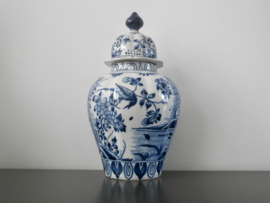 Tichelaar, pul met deksel,M ca 1900-1940