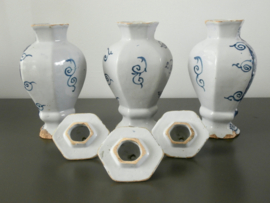 Drie vazen, 'De Drie Klokken' 1669-1853