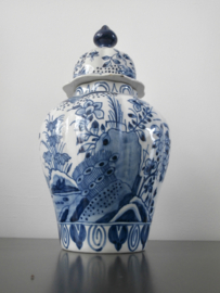 Tichelaar, pul met deksel,M ca 1900-1940