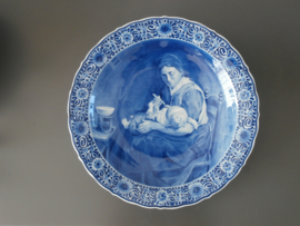 Grote wandschotel DPF, 1948