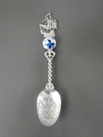 Zeldzame lepel met medaillon van  DPF, 1929