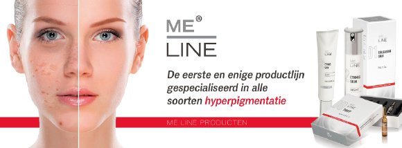 me-line hyperpigmentatie