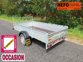 Helemaal als NIEUW !! Hapert R 750 kg. Aluminium enkelasser 2.62 ! x 1.32 mtr.