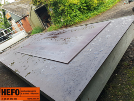 VLOERPLATEN/ bodemplaten voor Hulco en Anssems aanhangwagens