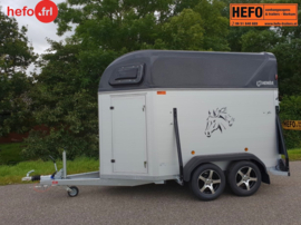 Henra PTN20.17 - 2 paards aluminium trailer Black Edition