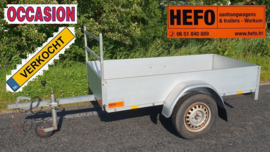 Nette aanhanger - Anssems GT-O 750 kg. 2.01 x 1.01 mtr. en NIEUWE  huif 1.20 hoog
