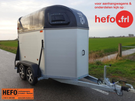 Henra PTN20.17 - 2 paards aluminium trailer Black Edition