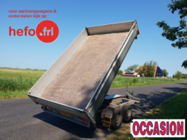 Henra - 2700 kg. geremde 3 zijdig, electrische, KIPPER 3.01 x 1.85