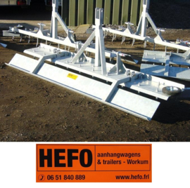 Manegebak vlakker - extra robuust ! 1.50 mtr. DEMO MODEL