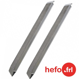 set (2800 kg.) Aluminium oprijplaten