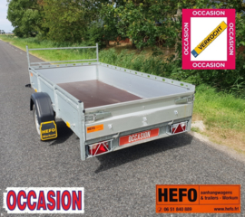 Helemaal als NIEUW !! Hapert R 750 kg. Aluminium enkelasser 2.62 ! x 1.32 mtr.