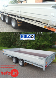 Hulco Medax 3000 kg. tandemas 6.11 x 2.03 mtr.