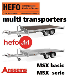 Auto/ MULTI TRANSPORTERS Anssems MSX - serie