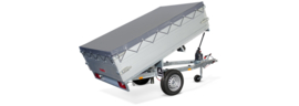 KLTB Basic 1350 kg. enkelasser 2.51 x 1.50 mtr.