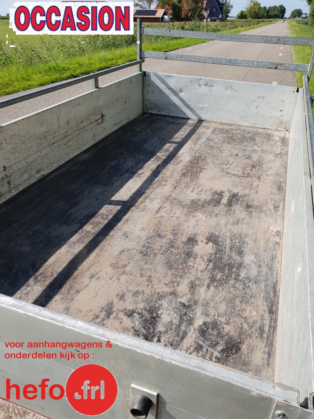 Anssems BSX  750 kg ongeremde enkelasser 251 x 130