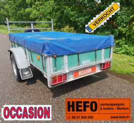 Hapert R - 750 kg ongeremde enkelasser 250 x 130