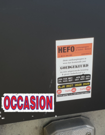 Henra - 2700 kg. geremde PLATEAUWAGEN 3.51 x 1.85 mtr. DIRECT INZETBAAR