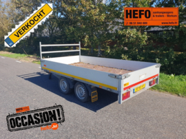 Eduard - 2000 kg. geremde PLATEAUWAGEN 3.10 x 1.60 mtr.