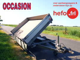Henra - 2700 kg. geremde 3 zijdig, electrische, KIPPER 3.01 x 1.85