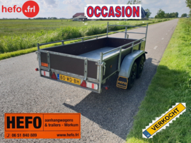 Z.G.A.N. ! Hapert 2000 kg tandemas bakwagen 300 x 130