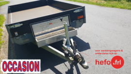 Henra - 2700 kg. geremde PLATEAUWAGEN 3.51 x 1.85 mtr. DIRECT INZETBAAR