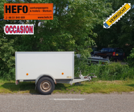 Hapert 750 kg geremde gesloten enkelasser 200 x 110 x 0.95