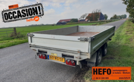 Saris - 2700 kg. geremde 3 zijdig, electrische, KIPPER 3.05 x 1.70
