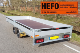 Henra PL Major tandemasser 3000 kg. geremd - 4.53 x 2.02 mtr.