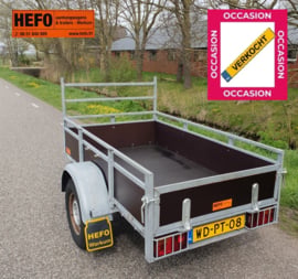 Zeer nette, VERDONK 1300 kg geremde enkelasser