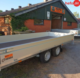 Henra PL  2000 kg. tandemas geremd - 4.01 x 2.48 mtr.
